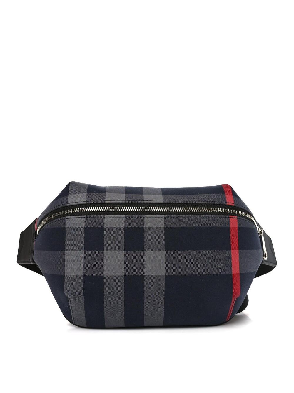 Burberry House Check Sonny Bum Bag Navy #240625B84B